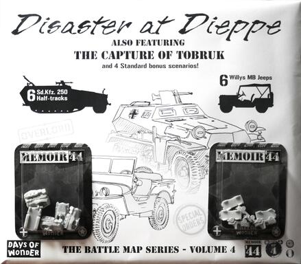 Mémoire 44: The Battle Map - Volume 4 - Le Désastre de Dieppe