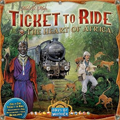 Les Aventuriers du Rail: Map Collection 3 - The Heart of Africa