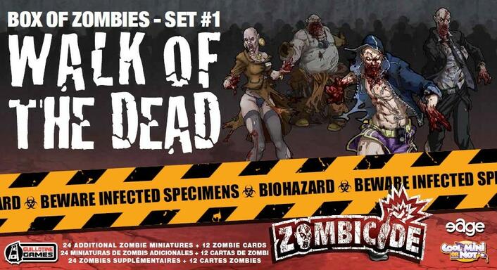 Zombicide: Box of Zombies Set #1 - Walk of the Dead