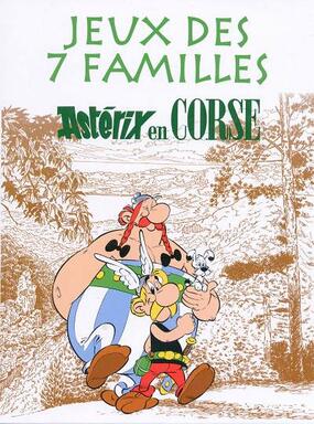 Jeu des 7 Familles: Astérix en Corse