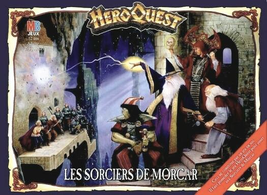 HeroQuest: Les Sorciers de Morcar (1993) - Jeux de Plateau - 1jour