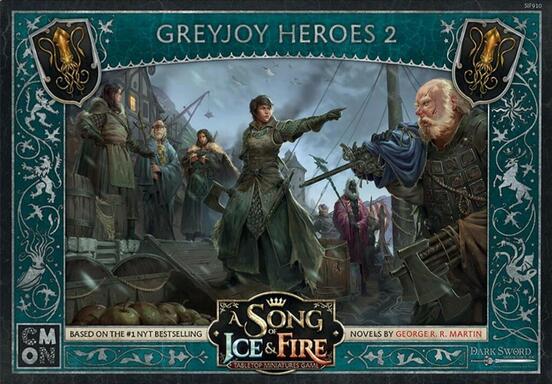 Le Trône de Fer: Le Jeu de Figurines - Héros Greyjoy II
