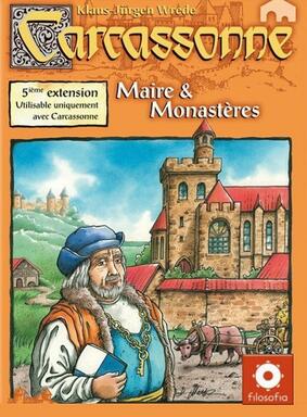Carcassonne: Extension 5 - Maire & Monastères