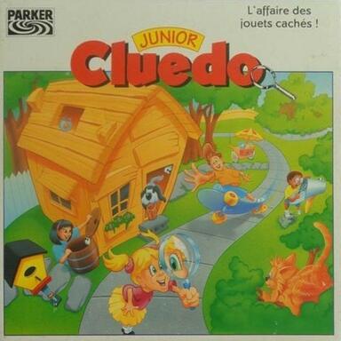 Cluedo: Junior: L'affaire des Jouets Cachés ! (1996) - Board Games -  1jour-1jeu.com
