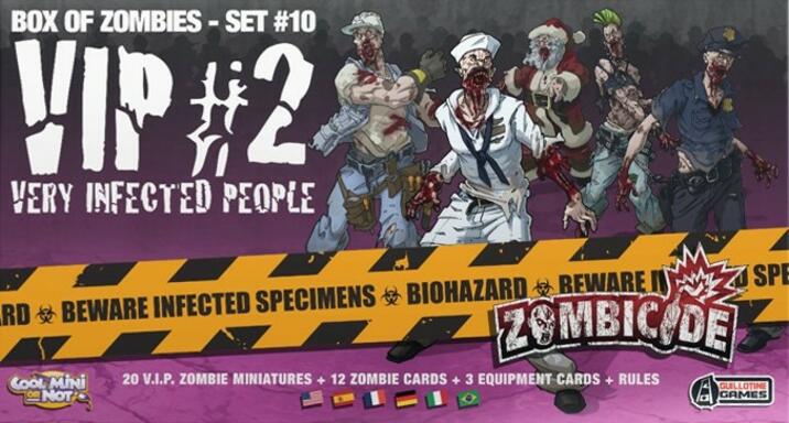 Zombicide: Box of Zombies Set #10 - VIP #2 - Very Infected People