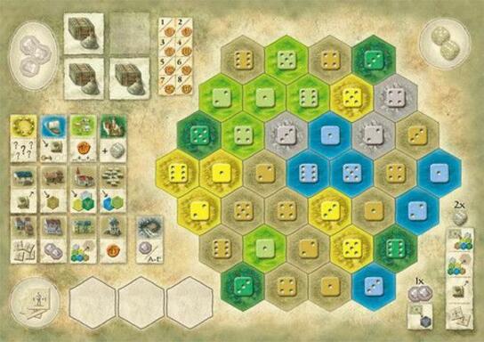 The Castles of Burgundy: Expansion 3 - German Board Game Championship Board 2013