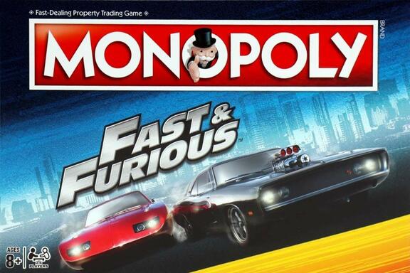 Fast and Furious Monopoly Board Game 