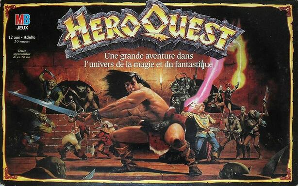 HeroQuest (1989) - Board Games - 1jour-1jeu.com