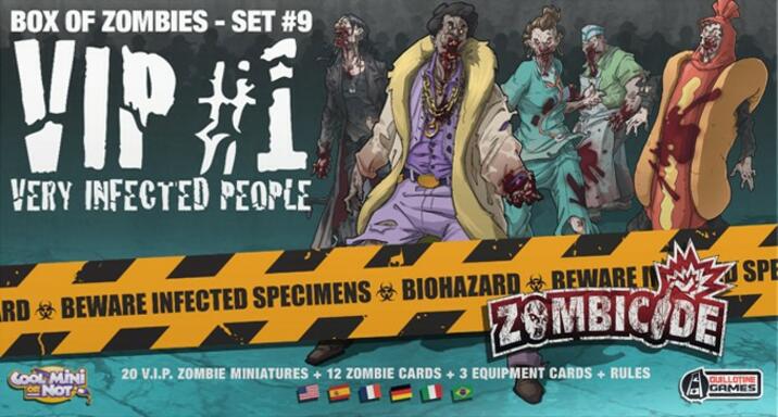 Zombicide: Box of Zombies Set #9 - VIP #1 - Very Infected People