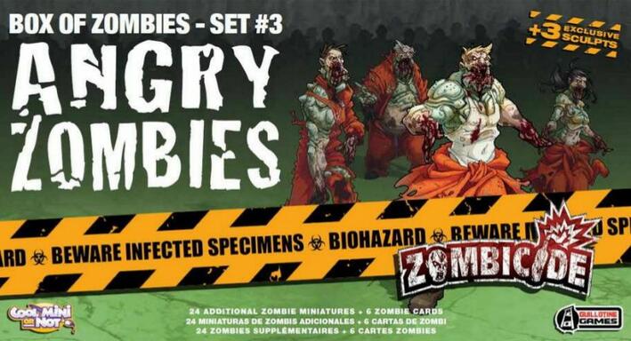 Zombicide: Box of Zombies Set #3 - Angry Zombies