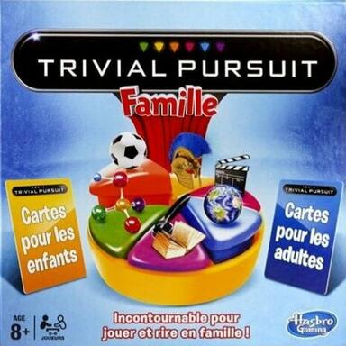 Hasbro - 730134470 - Jeu de Société - Trivial Pursuit Famille