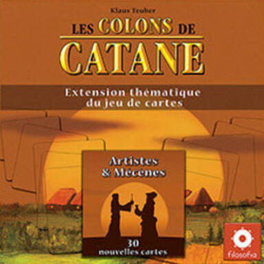 Les Colons de Catane: Jeu de Cartes - Artistes & Mécènes