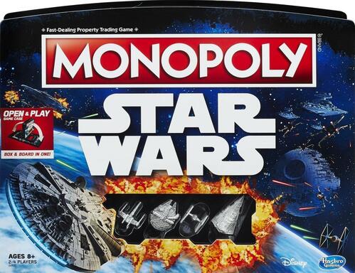 Monopoly: Star Wars - Open & Play Game Case