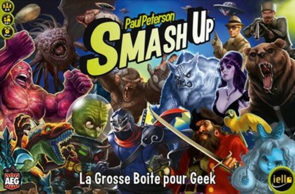Smash Up: La Grosse Boîte pour Geek
