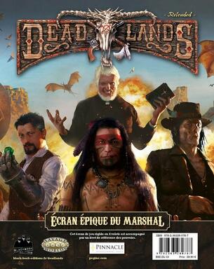 Deadlands: Reloaded - Écran Épique du Marshal