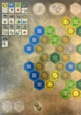 The Castles of Burgundy: Expansion 9 - The Team Game