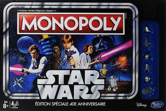 Monopoly Star Wars Edition Speciale 40e Anniversaire 16 Board Games 1jour 1jeu Com