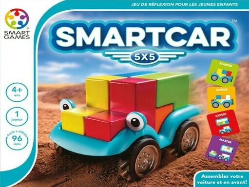 Smartcar 5x5 jeu de société Smart Games |Jeupétille