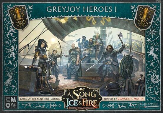 Le Trône de Fer: Le Jeu de Figurines - Héros Greyjoy I