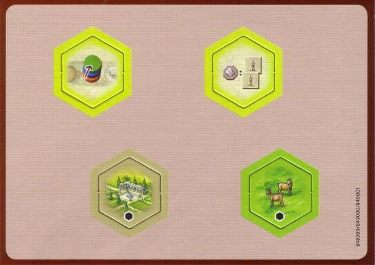The Castles of Burgundy: Expansion 2 - New Hex Tiles