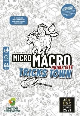 MicroMacro: Crime City - Tricks Town Logo 90616 - Images