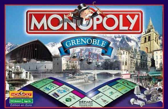 Éditions - Monopoly: Grenoble (2002) - Jeux de Plateau 