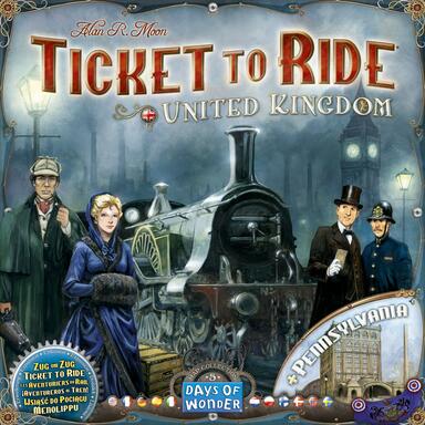 Ticket to Ride: Map Collection 5 - United Kingdom & Pennsylvania