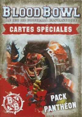 Blood Bowl: Le Jeu de Football Fantastique - Cartes Spéciales - Pack Panthéon