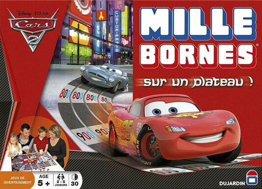 Éditions - Mille Bornes: Cars 2 - Sur un Plateau ! (2011) - Jeux