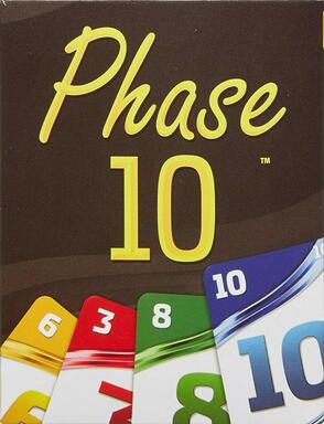 Mattel Games Phase 10 Card Game  Phase 10 card game, Card games, Rummy