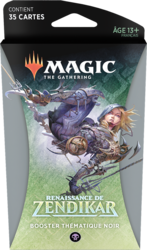Magic: The Gathering - Renaissance de Zendikar - Booster Thématique Noir