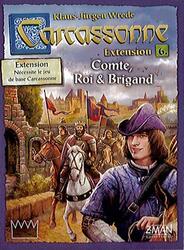 Carcassonne: Extension 6 - Comte, Roi & Brigand
