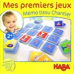 Mes Premiers Jeux: Mémo Tissu Chantier