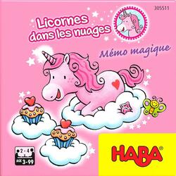 Licornes Dans les Nuages: Mémo Magique