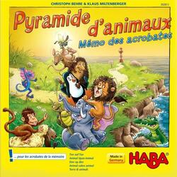 Pyramide d'Animaux: Mémo des Acrobates