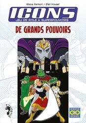 Icons: Jeu de Rôle à Superpouvoirs - De Grands Pouvoirs