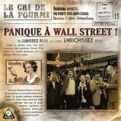 Panique à Wall Street !