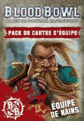 Blood Bowl: Le Jeu de Football Fantastique - Pack de Cartes d'Équipe - Équipe de Nains