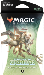 Magic: The Gathering - Renaissance de Zendikar - Booster Thématique Blanc