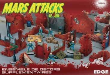 Mars Attacks: Le Jeu - Ensemble de Décors Supplémentaire