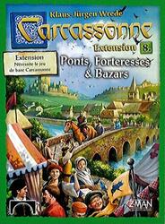 Carcassonne: Extension 8 - Ponts, Forteresses & Bazars