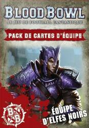 Blood Bowl: Le Jeu de Football Fantastique - Pack de Cartes d'Équipe - Équipe d'Elfes Noirs