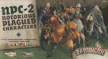 Zombicide: Black Plague - NPC-2 - Notorious Plagued Characters