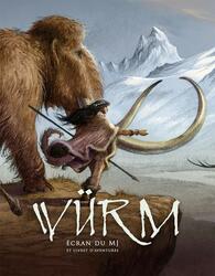 Würm: Le Jeu de Rôle dans le Préhistoire - Écran du MJ et Livret d'Aventures