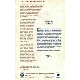 Nephilim: Arcane Majeur 05 - Le Pape Back