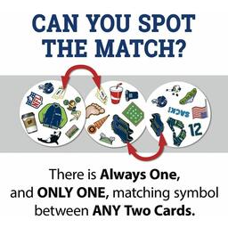 Spot it! Seattle Seahawks Edition Example