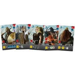 Paladins du Royaume de l'Ouest Cartes