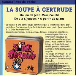 La Soupe à Gertrude Règle