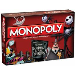 Monopoly: Tim Burton's - The Nightmare Before Christmas Cover 3d