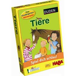 Das Kindergarten-Wörterspiel: Tiere Cover 3d